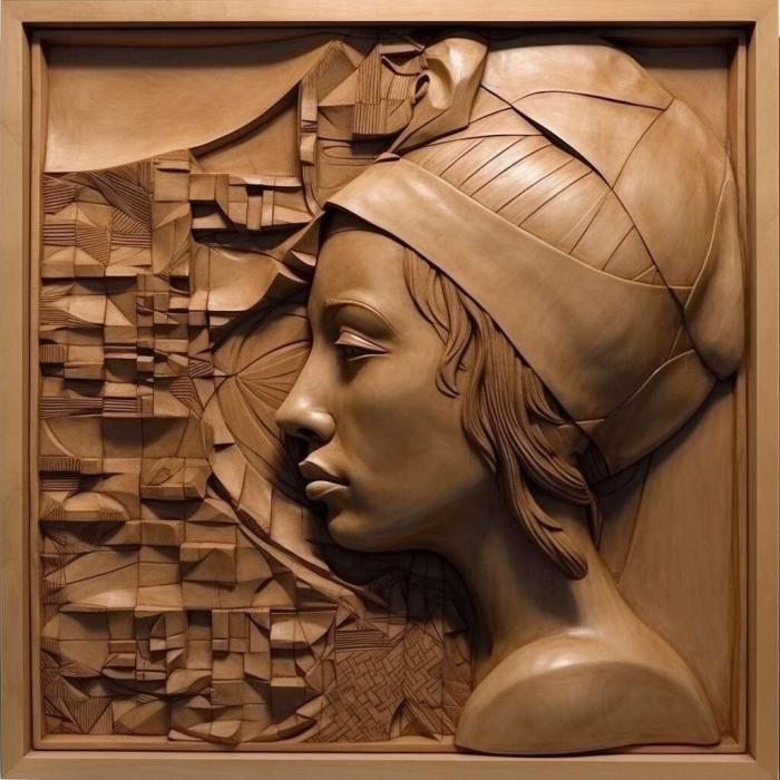 نموذج ثلاثي الأبعاد لآلة CNC 3D Art 